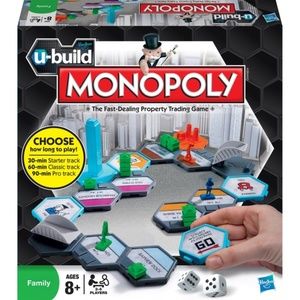 Monopoly U-Build It Board Game Brand New Never Opened